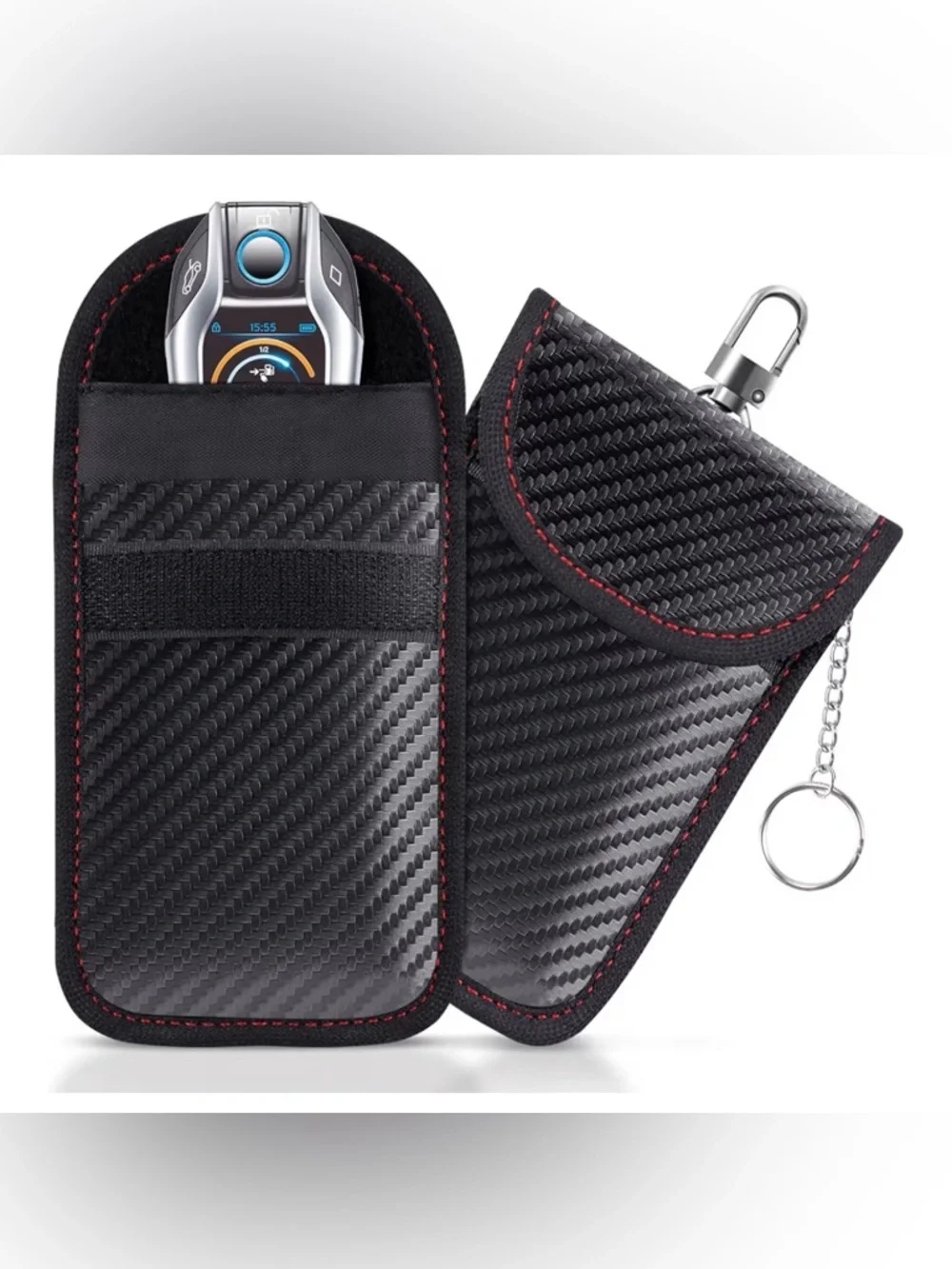 Faraday Pouches Car Fob - RFID Signal Blocking Pack - Medium Size‎